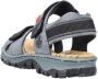 Rieker Sandalen zomerschoen outdoorschoen sleehak in trekkinglook - Thumbnail 4