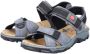 Rieker Sandalen zomerschoen outdoorschoen sleehak in trekkinglook - Thumbnail 9