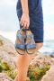 Rieker Blauwe Comfort Sandaal met Klittenbandsluiting Blue Dames - Thumbnail 183