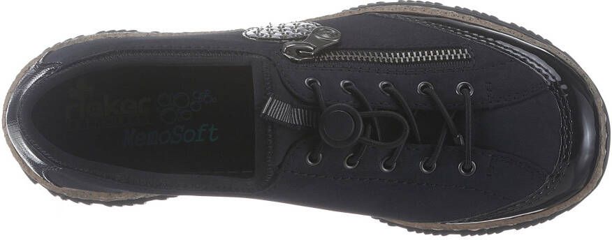 Rieker Slip-on sneakers met memosoft-uitvoering