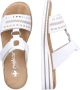 Rieker Witte Slipper met Leuk Motief White Dames - Thumbnail 18