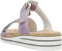 Rieker Lila Juweel Slipper voor Dames Purple Dames - Thumbnail 17