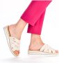 Rieker Slippers wedge heel summer shoe slippers with soft insole - Thumbnail 12