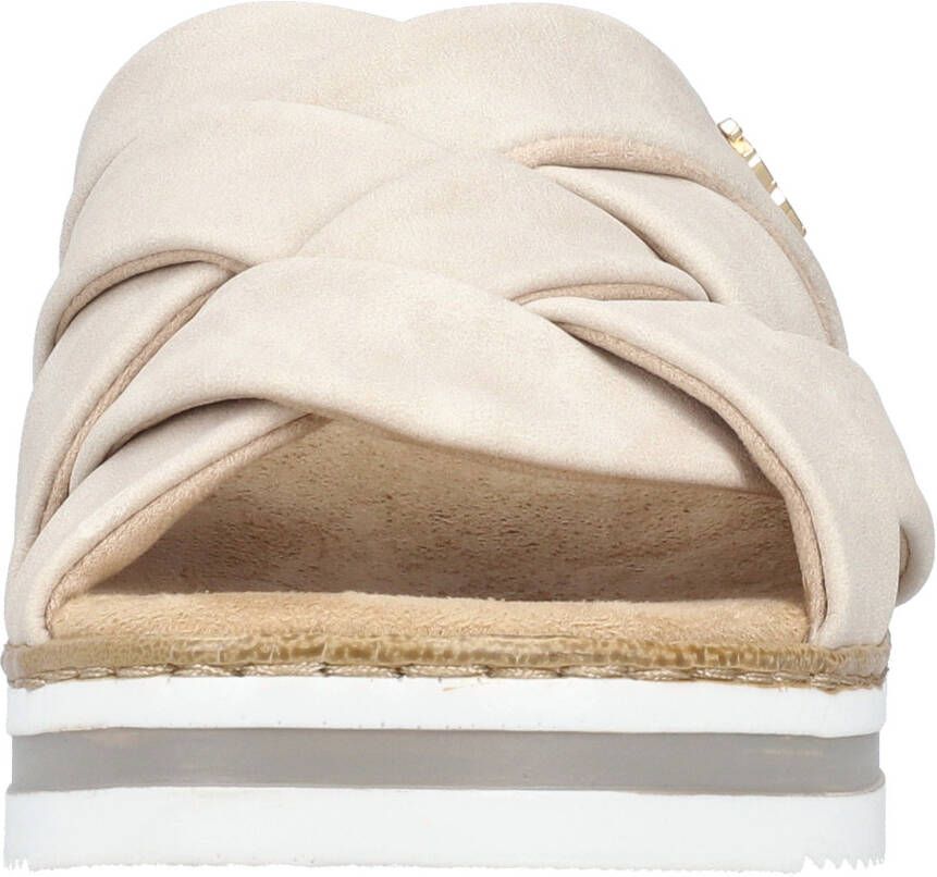 Rieker Slippers wedge heel summer shoe slippers with soft insole