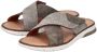 Rieker Slippers zomerschoen slippers klittenbandschoen met klittenbandjes - Thumbnail 86