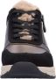 Rieker N9301-90 Sneaker zwart brons - Thumbnail 5