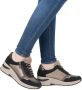 Rieker N9301-90 Sneaker zwart brons - Thumbnail 11