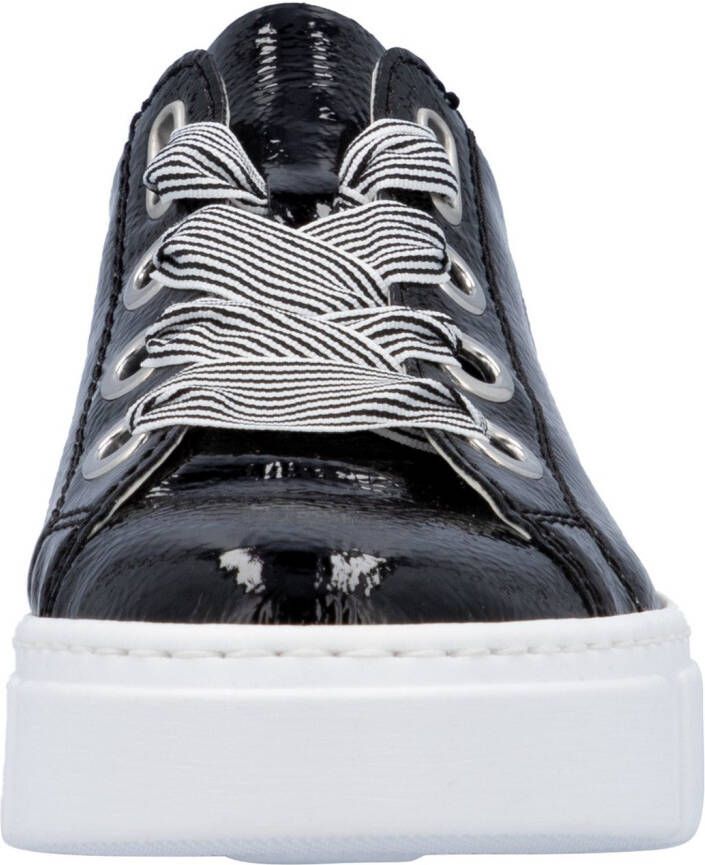 Rieker Sneakers met trendy veters vrijetijdsschoen lage schoen veterschoen