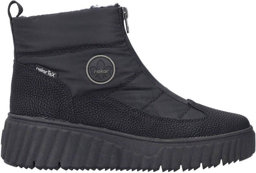 Rieker Winterlaarzen outdoorlaarzen snowboots met ritssluiting op de wreef