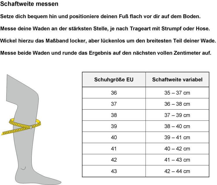 Rieker Winterlaarzen lange laarzen blokhak binnenrits slouchy schacht