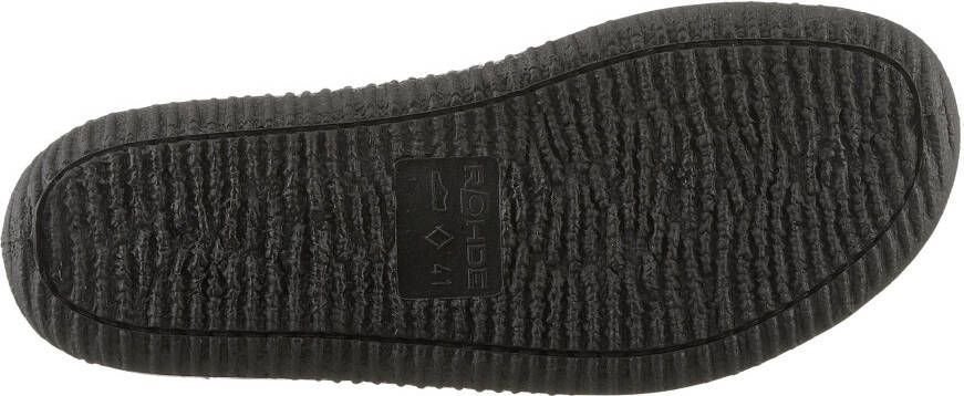 Rohde Pantoffels SOLTAU-H huisschoen slippers klomp met zijlabel