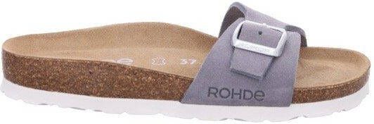 Rohde Slippers wedge heel summer shoe slippers with pre-shaped footbed