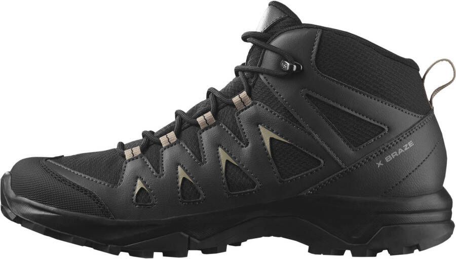 Salomon X Braze Mid GTX GORE-TEX Heren Wandelschoenen Trekking Schoenen Zwart-Grijs - Foto 3