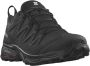 Salomon x ward leather gore-tex Wandelschoen low heren Black Black White - Thumbnail 9