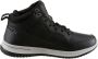 Skechers Delson Selecto 65801-BLK Mannen Zwart Schoenen Sneakers - Thumbnail 6