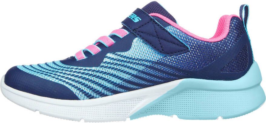 Skechers Kids Sneakers Microspec met contrastkleurige details