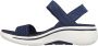 Skechers Sandalen GO WALK ARCH FIT SANDAL-POLISHED zomerschoen sandaal klittenbandschoen geschikt voor machinewas - Thumbnail 4