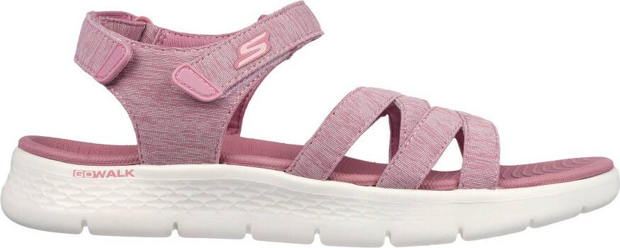 Skechers Sandalen GO WALK FLEX SANDAL-SUNSHINE zomerschoen sandaal klittenbandschoen met praktische klittenbandsluiting