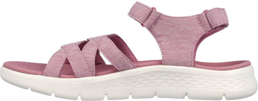 Skechers Sandalen GO WALK FLEX SANDAL-SUNSHINE zomerschoen sandaal klittenbandschoen met praktische klittenbandsluiting