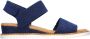 Skechers Desert Kiss Sandalen Vrouwen Navy - Thumbnail 6