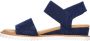 Skechers Desert Kiss Sandalen Vrouwen Navy - Thumbnail 7