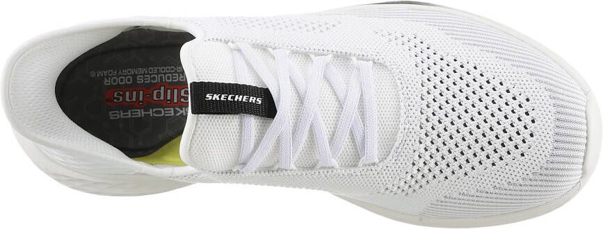 Skechers Slip-on sneakers SLADE-QUINTO slipper vrijetijdsschoen met subtiele contrastafwerking