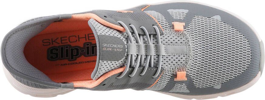 Skechers Slip-on sneakers GLIDE-STEP PRO Slippers vrijetijdsschoen met comfortabele hielkussenfunctie