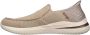 Skechers Slip-Ins Delson 3.0 Cabrino Vegan instapper Beige Heren - Thumbnail 61