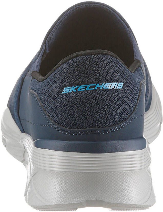 Skechers Slip-on sneakers Equalizer Slipper vrijetijdsschoen met Air Cooled Memory Foam uitrusting