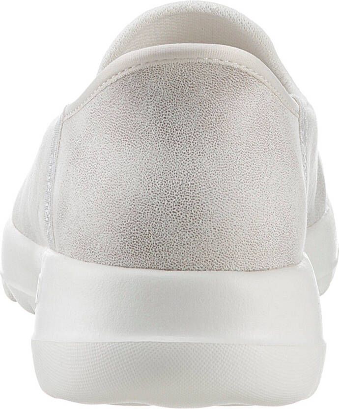 Skechers Slip-on sneakers Go Walk Joy Slippers vrijetijdsschoen halve schoen met Air-Cooled memory foam