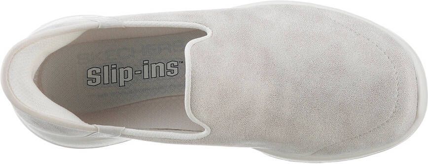 Skechers Slip-on sneakers Go Walk Joy Slippers vrijetijdsschoen halve schoen met Air-Cooled memory foam