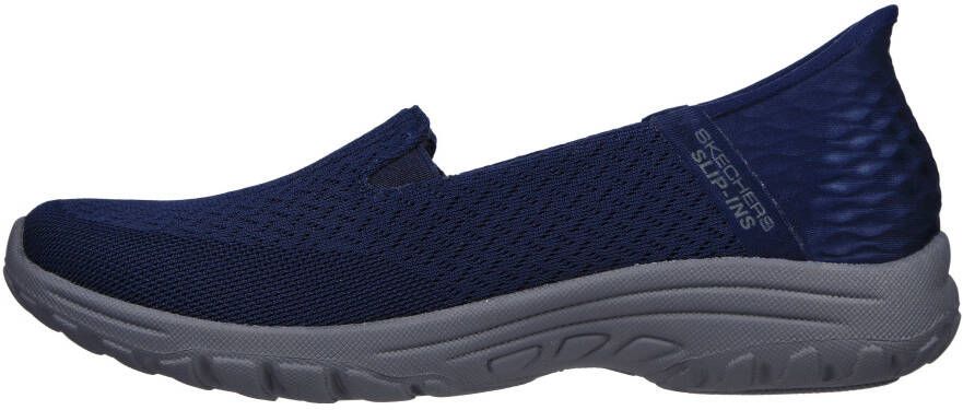 Skechers Slip-on sneakers REGGAE FEST 2.0-GUIDING LIGHT Instapschoenen slippers vrijetijdsschoenen met gepolsterde schacht