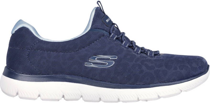 Skechers Slip-on sneakers SUMMITS- met contrastdetails