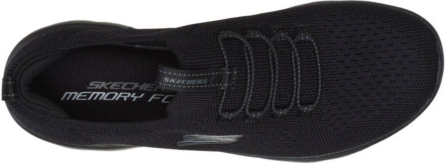 Skechers Slip-on sneakers Summits vrijetijdsschoen halfschoen slipper met flexibele tractionloopzool