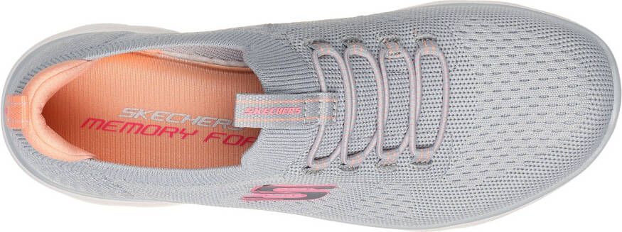 Skechers Slip-on sneakers Summits vrijetijdsschoen halfschoen slipper met flexibele tractionloopzool