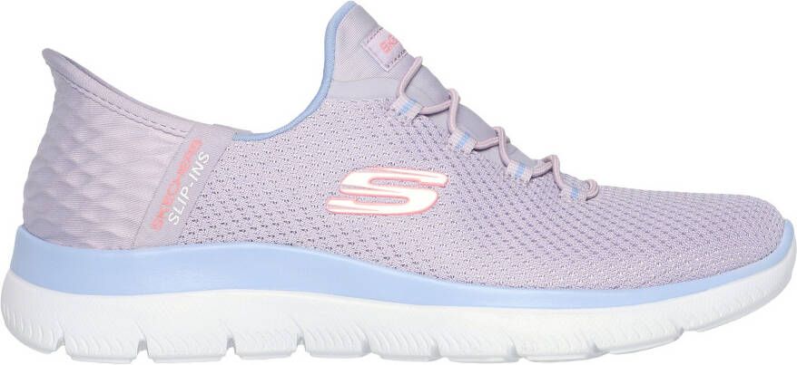 Skechers Slip-on sneakers SUMMITS-DIAMOND DREAM Instapschoen slipper vrijetijdsschoen met slip-ins functie