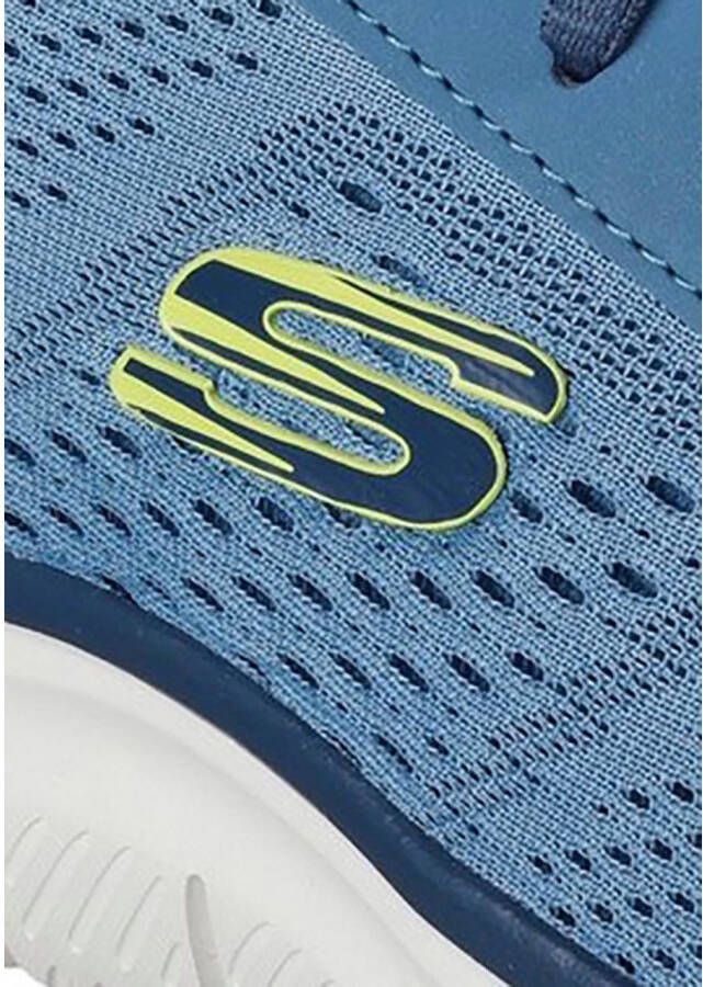 Skechers Slip-on sneakers TRACK-LESHUR Vrijetijdsschoen trainingsschoen instapschoen in materiaalmix