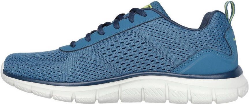 Skechers Slip-on sneakers TRACK-LESHUR Vrijetijdsschoen trainingsschoen instapschoen in materiaalmix