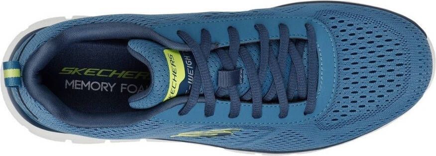 Skechers Slip-on sneakers TRACK-LESHUR Vrijetijdsschoen trainingsschoen instapschoen in materiaalmix