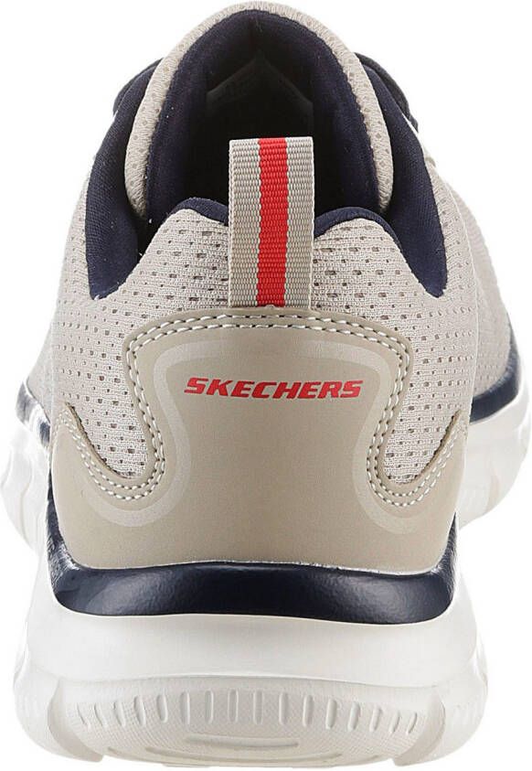 Skechers Slip-on sneakers TRACK-LESHUR Vrijetijdsschoen trainingsschoen instapschoen in materiaalmix