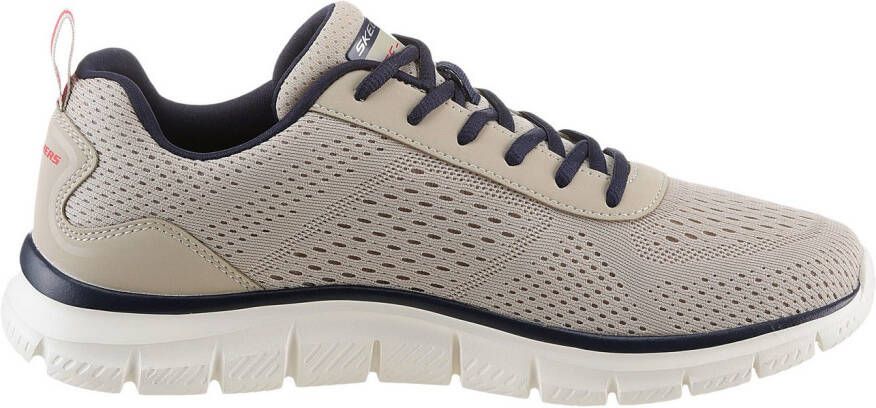 Skechers Slip-on sneakers TRACK-LESHUR Vrijetijdsschoen trainingsschoen instapschoen in materiaalmix