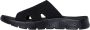 Skechers Go Walk Flex Sandal Elation 141425-BBK Vrouwen Zwart Slippers - Thumbnail 5