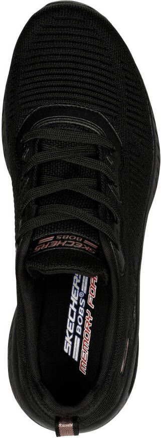 Skechers Sneakers BOBS SQUAD CHAOS AIR met memory foam vrijetijdsschoen lage schoen veterschoen