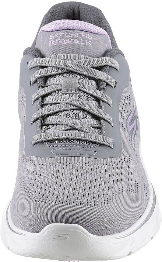 Skechers Sneakers GO WALK 7-COSMIC WAVES met air-cooled memory foam vrijetijdsschoen halfschoen veterschoen