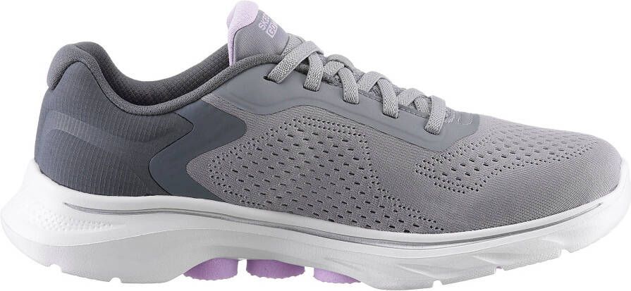 Skechers Sneakers GO WALK 7-COSMIC WAVES met air-cooled memory foam vrijetijdsschoen halfschoen veterschoen