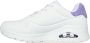 Skechers Stijlvolle Uno Sneakers voor Vrouwen White Dames - Thumbnail 37