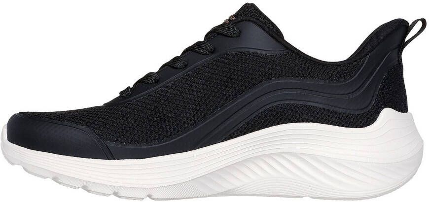 Skechers Sneakers BOBS SQUAD WAVES-STILL WADING trainingsschoenen vrijetijdsschoen met stretch-veters voor instappen