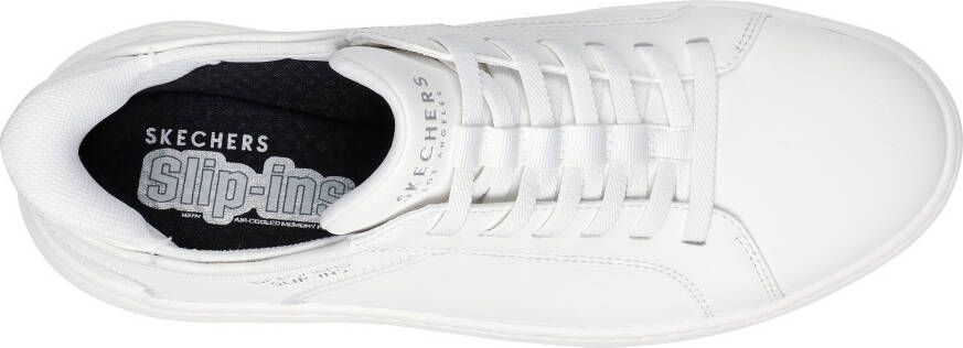 Skechers Sneakers Court Break Double Vented Retro sneaker veterschoen court sneaker met gevoerde binnenzool