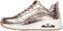 Skechers Sneakers Uno Metallixs Wedge sneakers plateausneakers veterschoenen met Skech-Air - Thumbnail 12