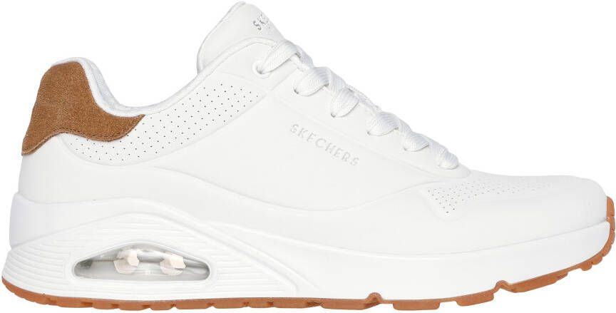 Skechers Sneakers UNO-SUITED ON AIR freizeitschoen lage schoen veterschoen met modieuze sleehak